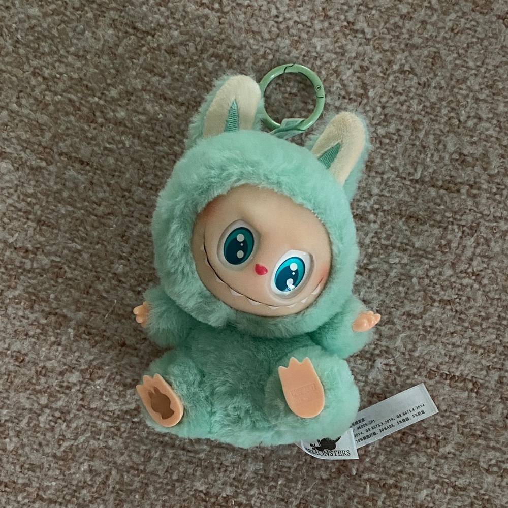 Mint Green Monster Keychain Doll “6 inches💚💚